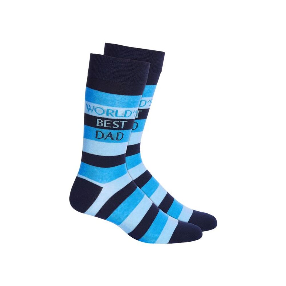 Club Room Men's 'World's Best Dad' Crew Socks